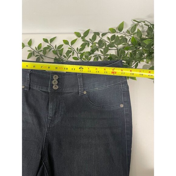 Torrid Denim Dark Wash Jeggings 14R Stretch Cotton Blend Skinny Fit Womens Pants - Picture 10 of 13